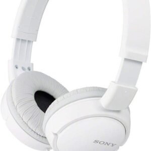 Sony MDR-ZX110A On Ear Stereo Wired Headphones (White), Without Mic